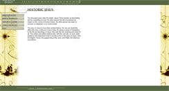 Desktop Screenshot of historicjesus.com